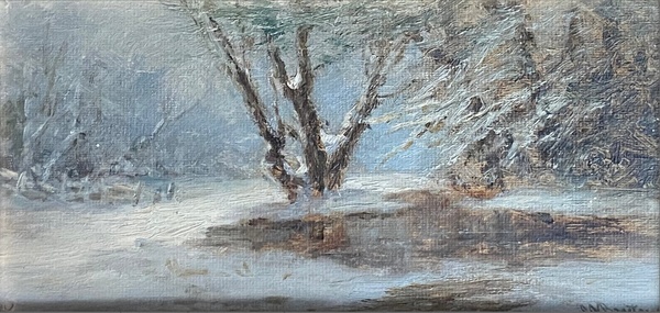 Winter Landscape - Susie M. Barstow (Unknown Date)