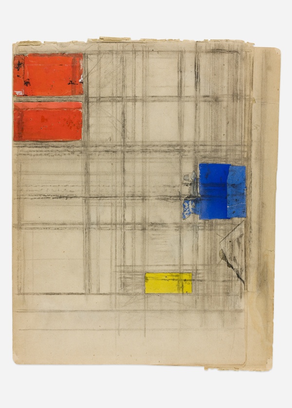 Study for a Composition - Piet Mondrian (c. 1935–1941)