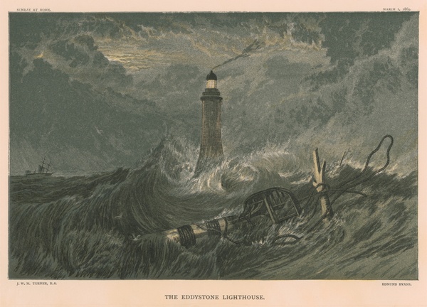 Eddystone Lighthouse - Isaac Sailmaker (c. 1708)