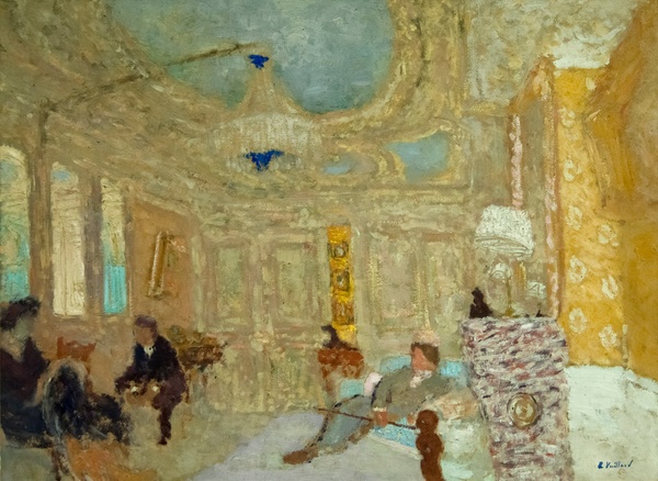 In the Waiting Room - Édouard Vuillard (1898)