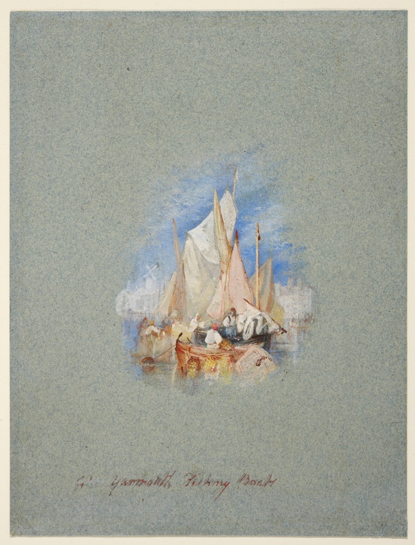 Great Yarmouth Fishing Boats - J.M.W. Turner (c. 1827)