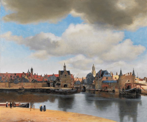 View of Delft - Johannes Vermeer (1660)
