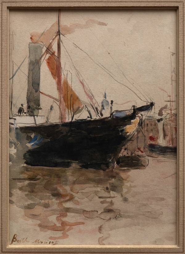 Harbor Scene (Isle of Wight) - Berthe Morisot (1875–1882)