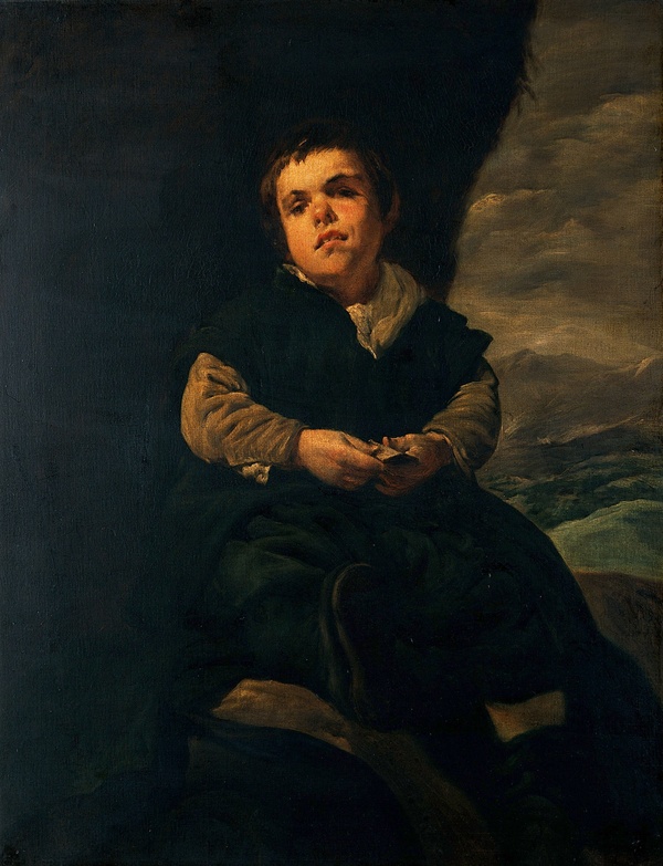 The Dwarf Francisco Lezcano, "El Niño de Vallecas" - Diego Velázquez (c. 1638)