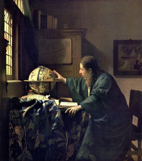 The Astronomer - Johannes Vermeer (1668)