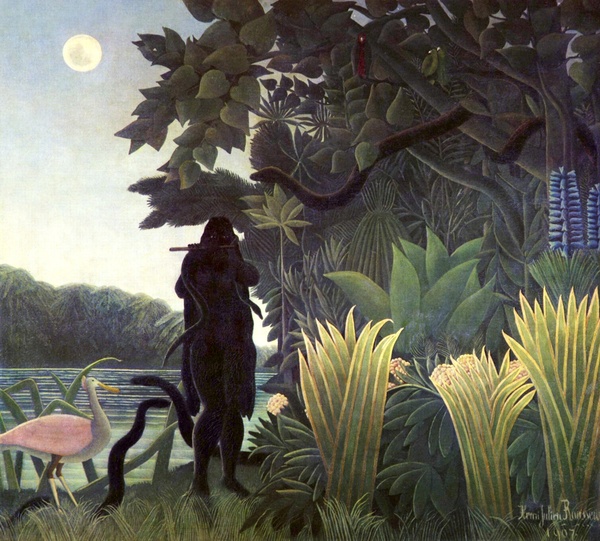 The Snake Charmer - Henri Rousseau (1907)