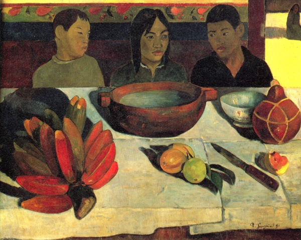 The Meal (The Bananas) - Paul Gauguin (1891)