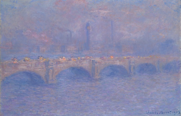 Waterloo Bridge, Sunlight Effect - Claude Monet (1903)