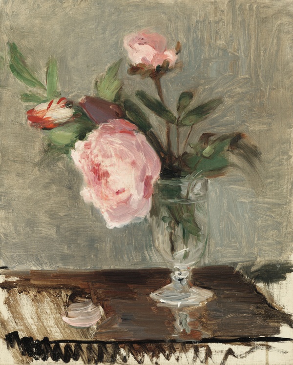 Peonies - Berthe Morisot (c. 1869)
