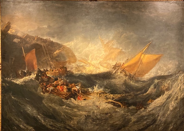 The Wreck of a Transport Ship - J.M.W. Turner (1810)