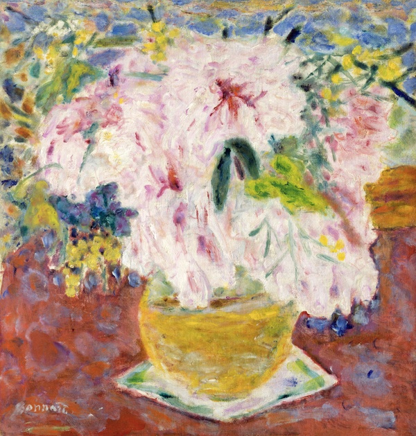 Pink Bouquet - Pierre Bonnard (1930)