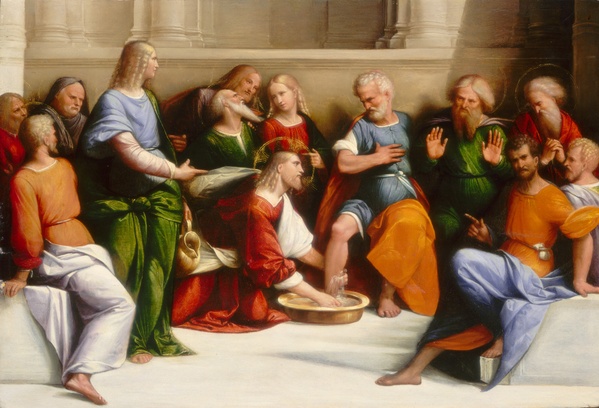 Christ Washing the Disciples' Feet - Garofalo (1522)