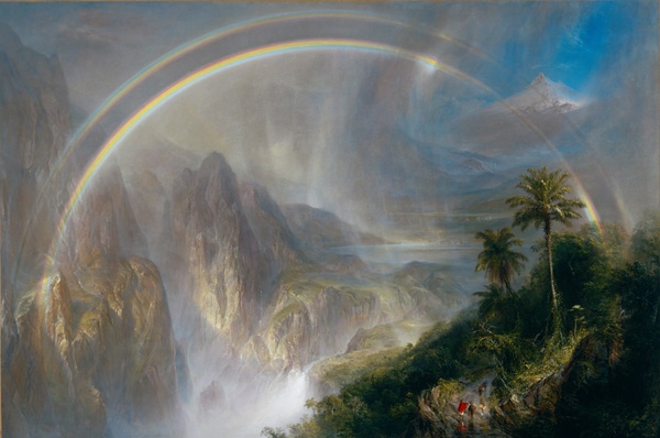 Rainy Season in the Tropics - Frederic Edwin Church (1866)