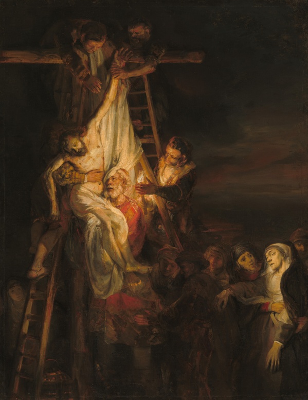 The Descent from the Cross - Rembrandt Workshop (Probably Constantijn van Renesse) (1651)