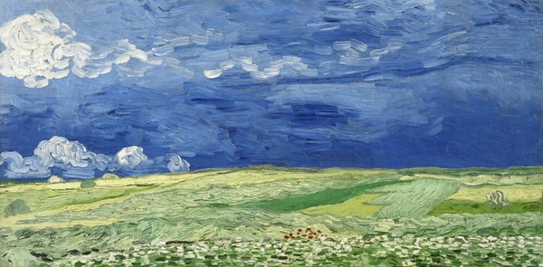 Wheatfield under Thunderclouds - Vincent van Gogh (1890)