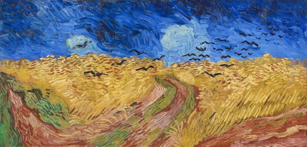 Wheatfield with Crows - Vincent van Gogh (1890)