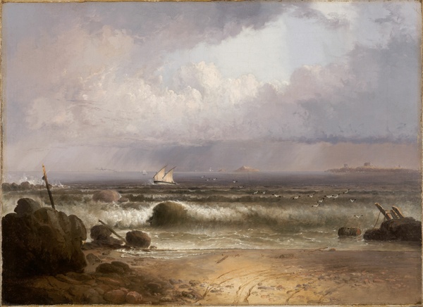 Coming Squall (Nahant Beach with a Summer Shower) - Thomas Doughty (1835)
