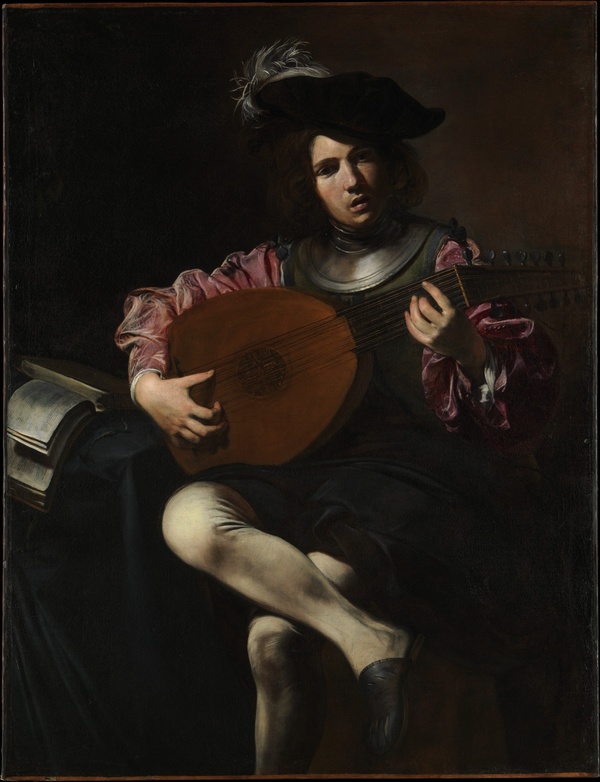 Lute Player - Valentin de Boulogne (ca. 1625–1626)