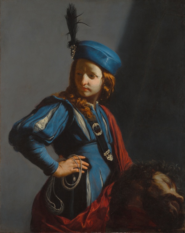 David with the Head of Goliath - Guido Cagnacci (c. 1645–1650)