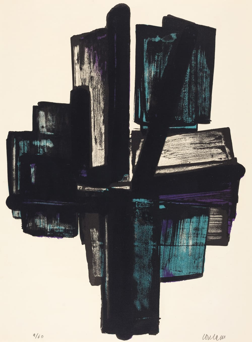 Lithograph no. 4 - Pierre Soulages