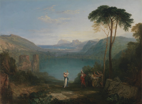 Lake Avernus: Aeneas and the Cumaean Sibyl - J.M.W. Turner (1814–1815)