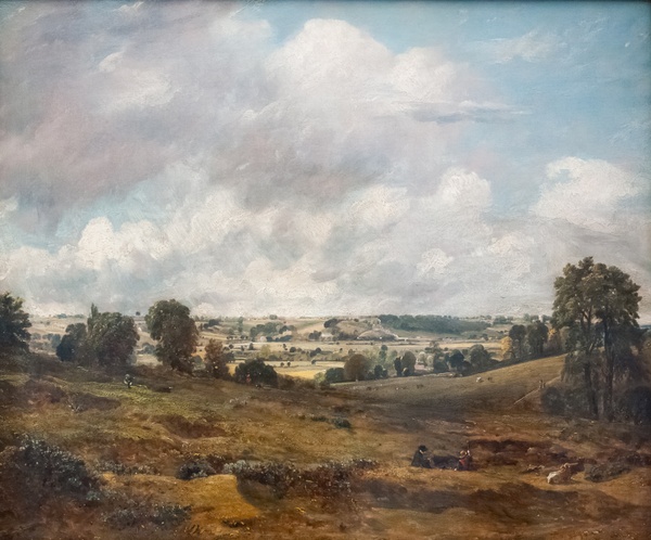 View of Dedham Vale from East Bergholt - John Constable (c. 1815)