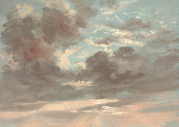Cloud Study: Stormy Sunset - John Constable (1821–1822)