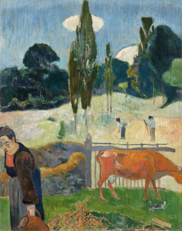 The Red Cow - Paul Gauguin (1889)