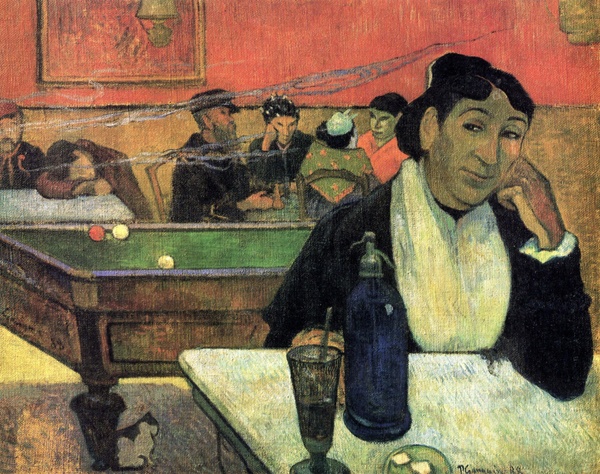 Night Café at Arles (Madame Ginoux) - Paul Gauguin (1888)