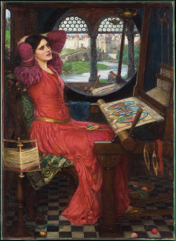 "I Am Half-Sick of Shadows," Said the Lady of Shalott - John William Waterhouse (1915)