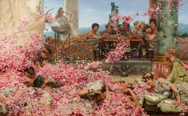 The Roses of Heliogabalus - Lawrence Alma-Tadema (1888)