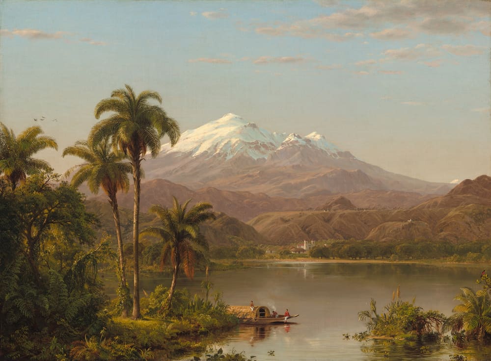 Tamaca Palms - Frederic Edwin Church (1854)