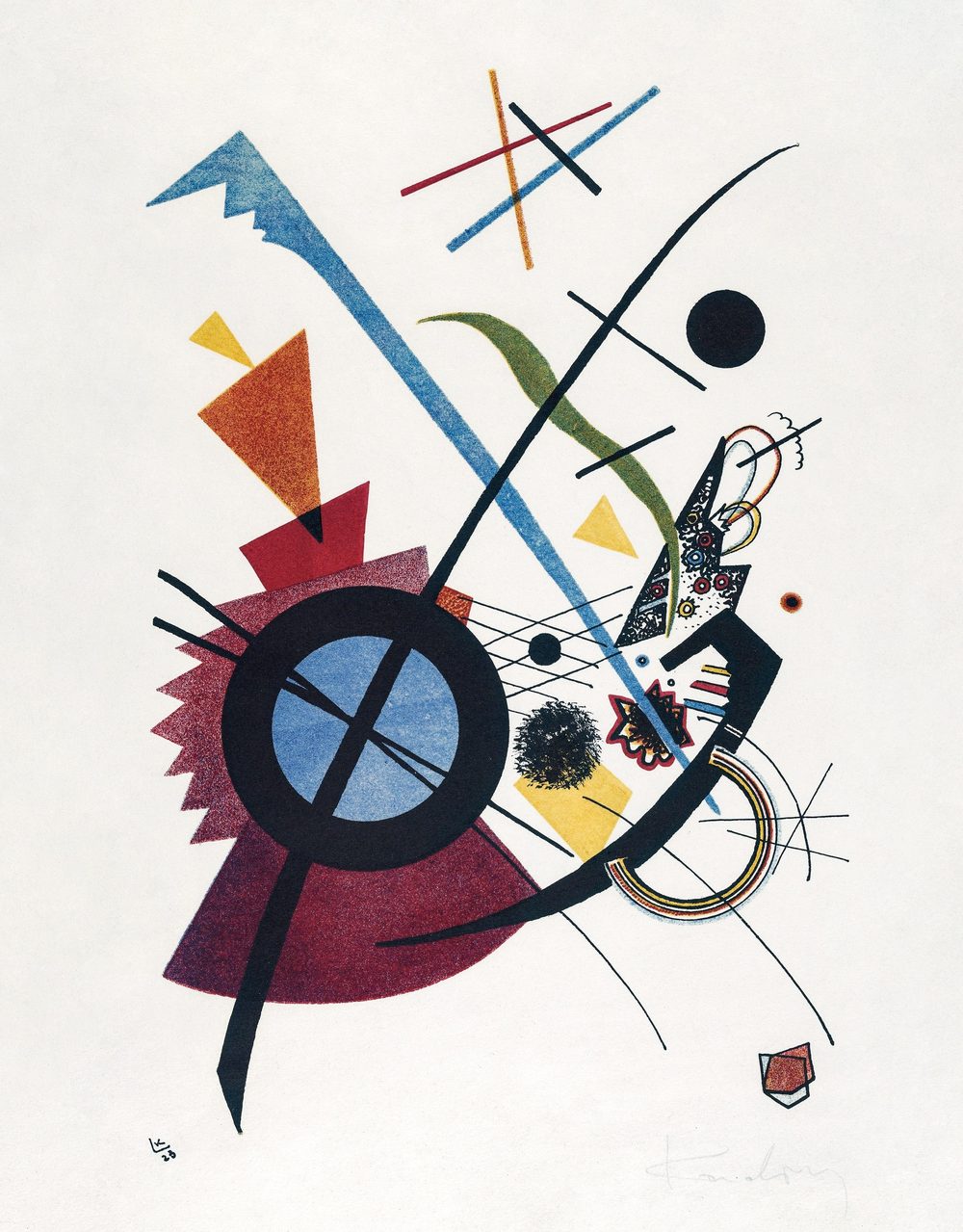 Violett - Wassily Kandinsky (1923)