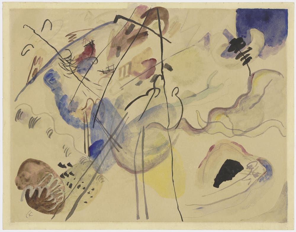 Untitled (Improvisation) - Wassily Kandinsky (1911–1912)