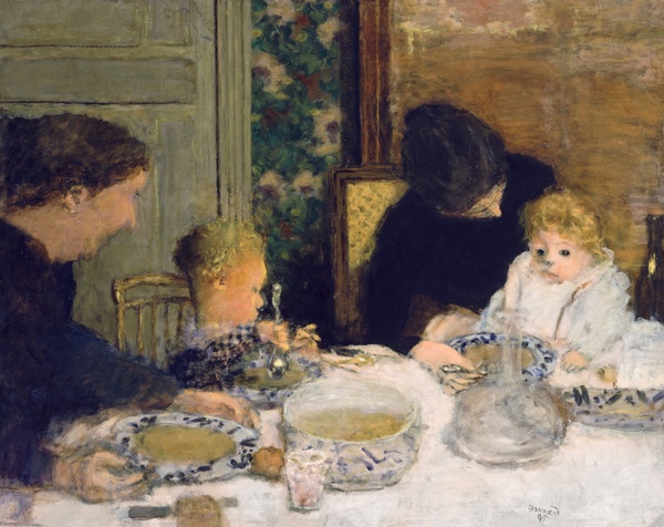 The Children's Meal - Pierre Bonnard (1895)