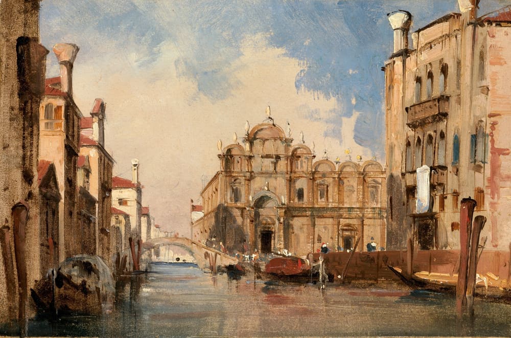 The Scuola di San Marco, Venice - Jules-Romain Joyant (c. 1830)