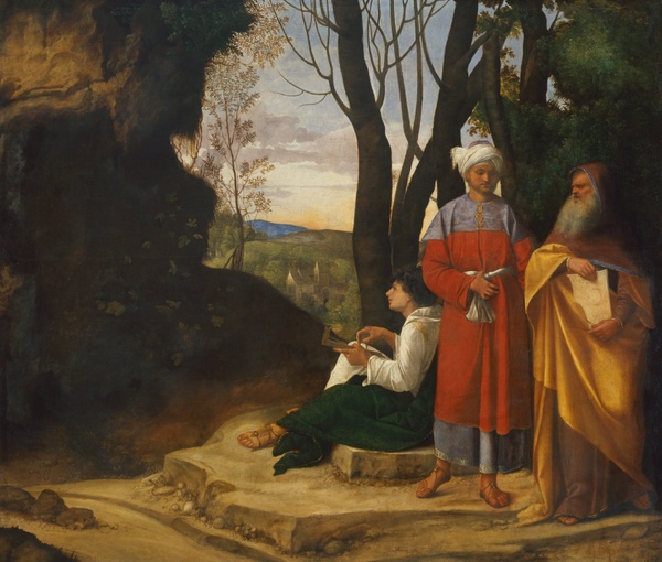 The Three Philosophers - Giorgione (1508/1509)