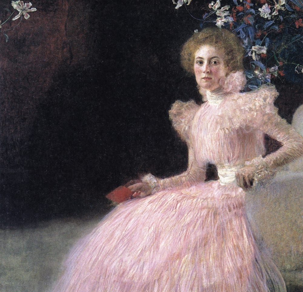 Bildnis Sonja Knips (Portrait of Sonja Knips) - Gustav Klimt (1897/1898)