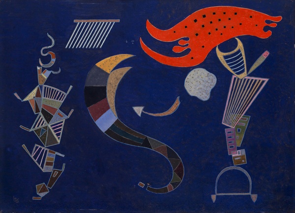 La flèche (The Arrow) - Wassily Kandinsky (1943)