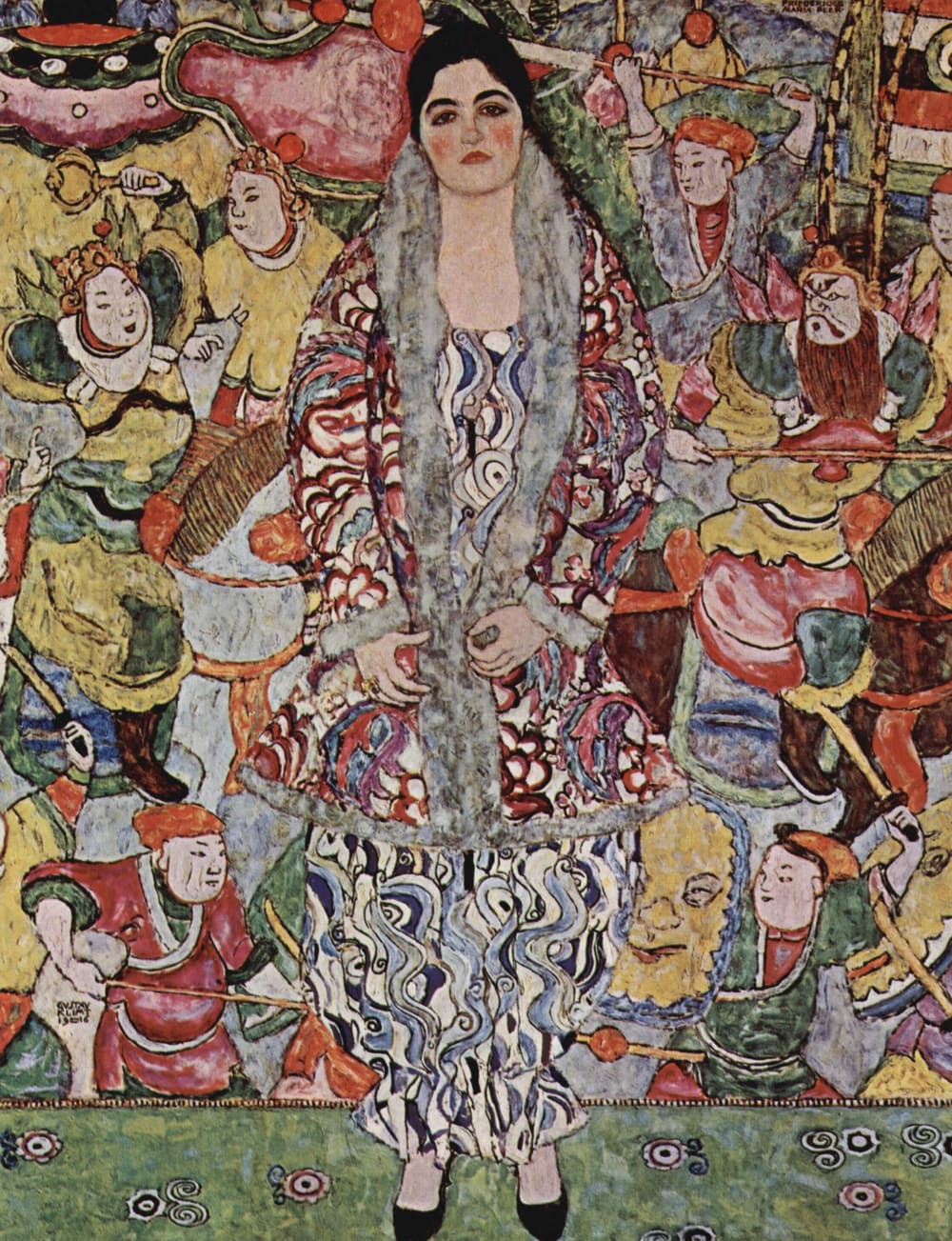 Portrait of Friederike Maria Beer - Gustav Klimt (1916)