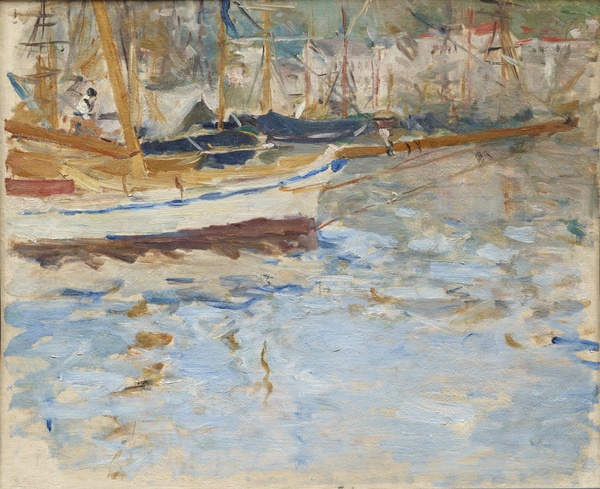 Le Port de Nice (The Port of Nice) - Berthe Morisot (1881–1882)