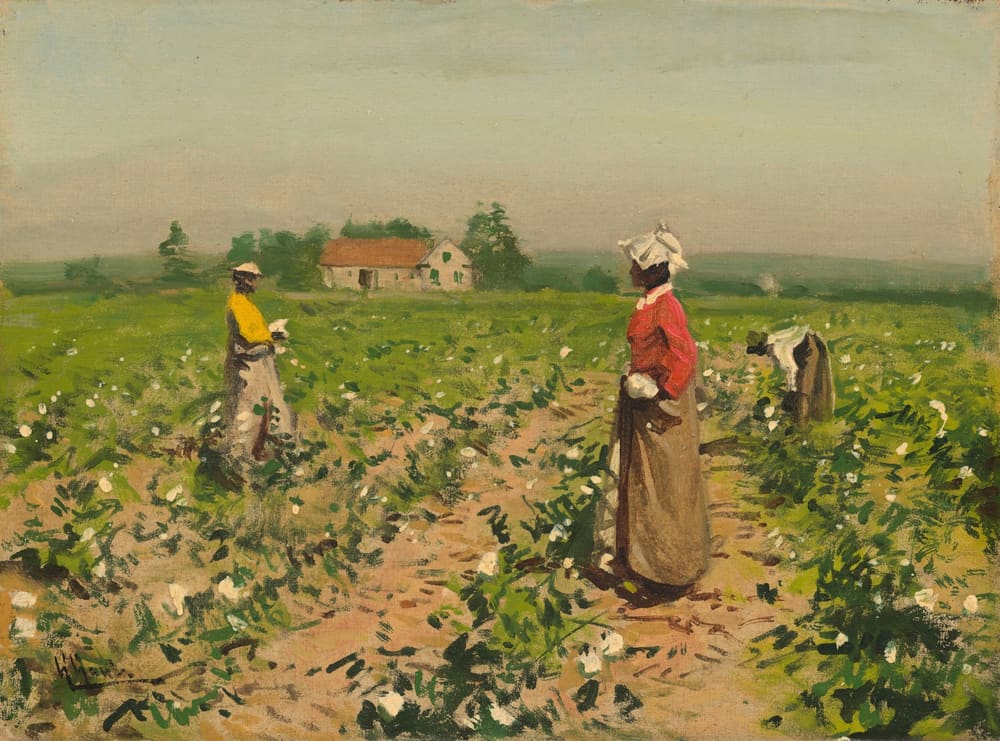 Picking Cotton - William Gilbert Gaul (1881)