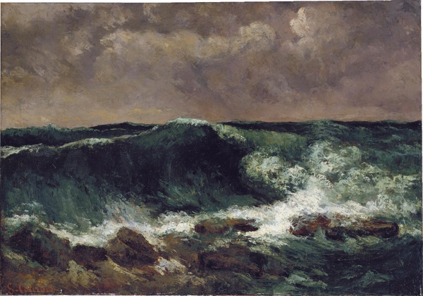 The Wave (La Vague) - Gustave Courbet (1869–1870)