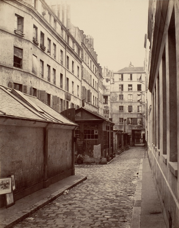 Passage des Deux-Soeurs de la rue Lafayette - Charles Marville (1867)