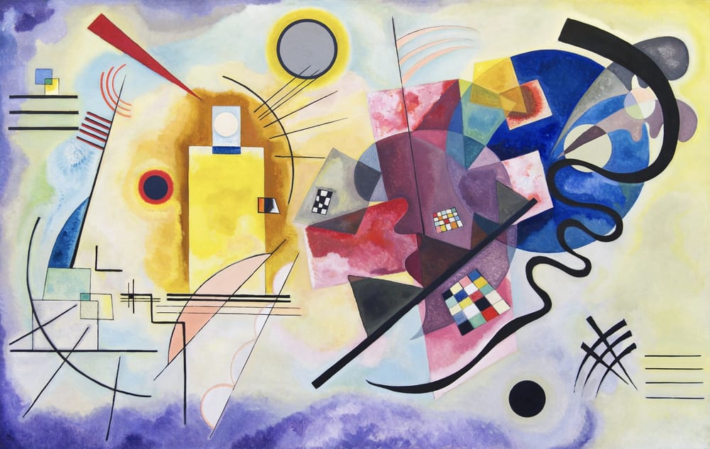 Yellow-Red-Blue - Wassily Kandinsky (1925)