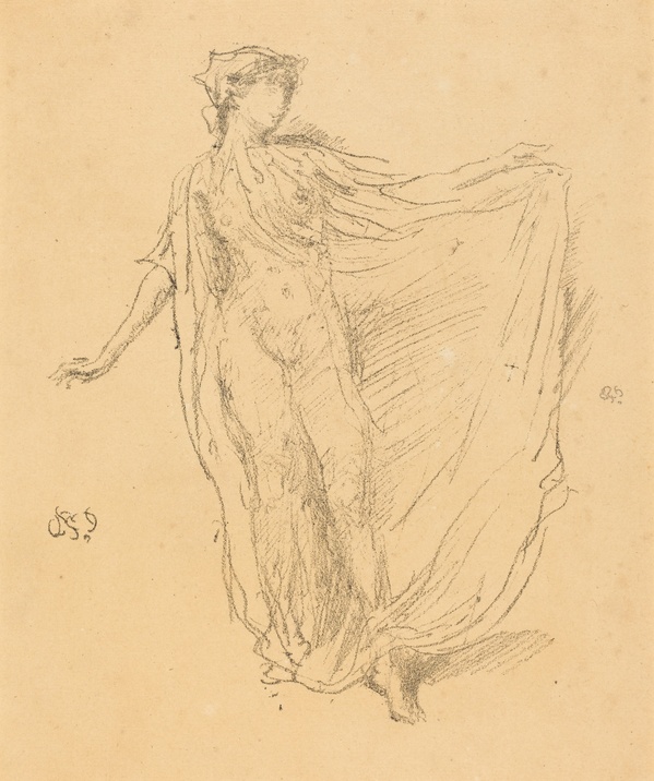 The Dancing Girl - James McNeill Whistler (1889)