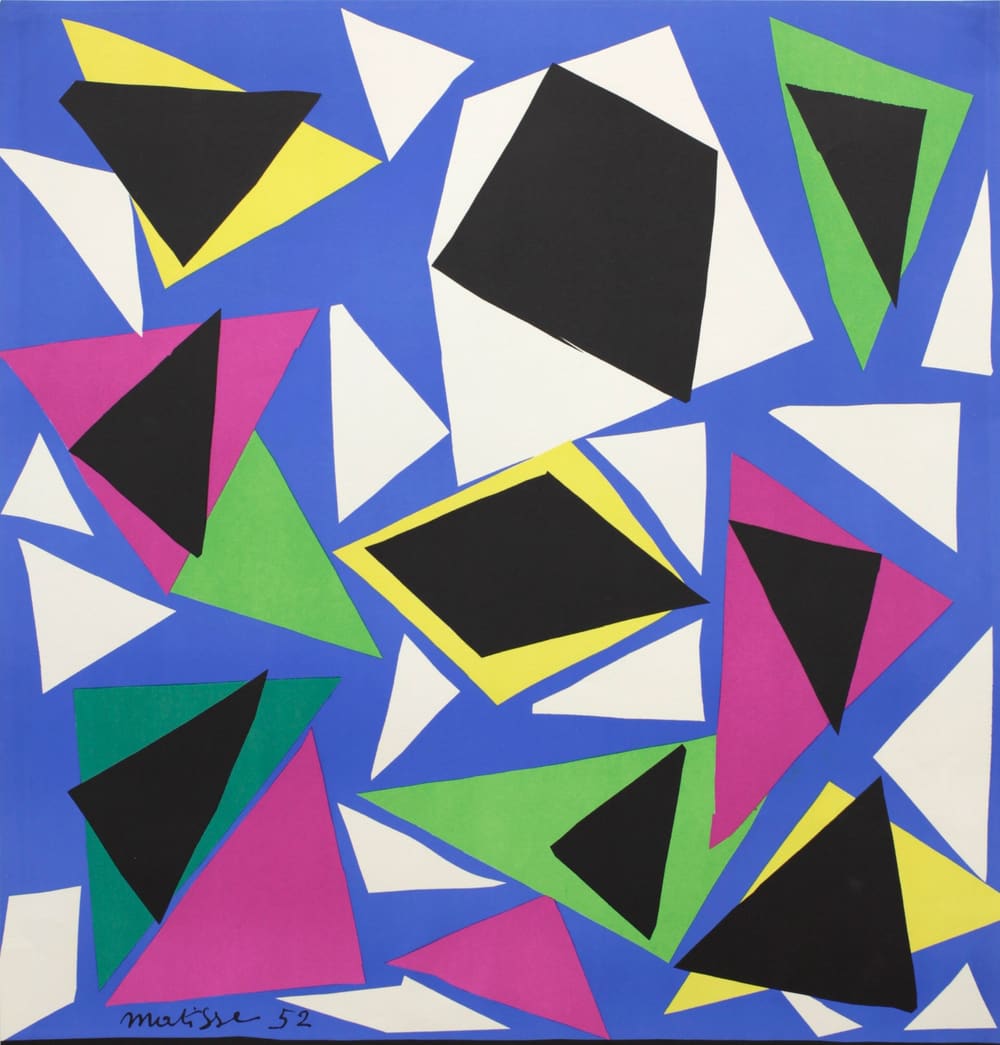 Exhibition Poster: Gouaches Découpées - Henri Matisse (c. 1950s–1980)