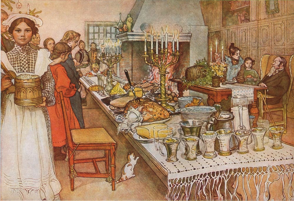 Christmas Eve - Carl Larsson (1904)