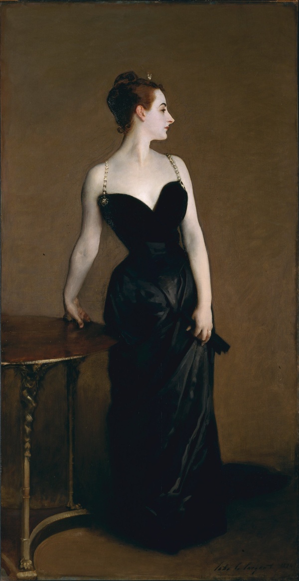 Madame X (Madame Pierre Gautreau) - John Singer Sargent (1884)