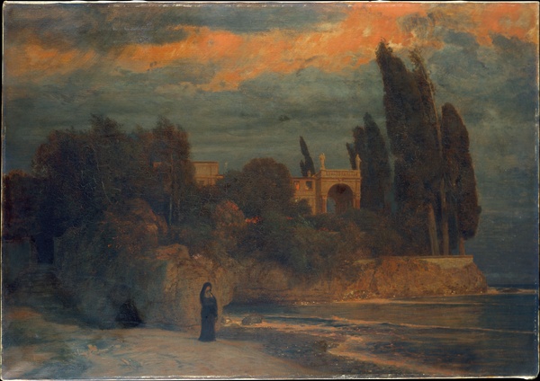 Villa by the Sea - Arnold Böcklin (1871-1874)